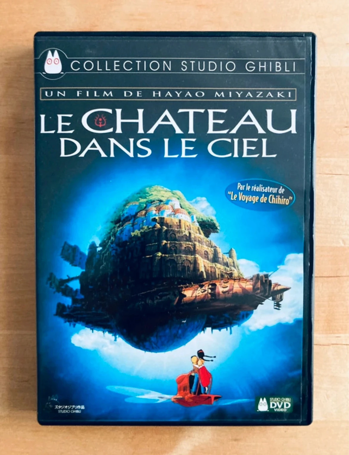 DVD Le Château dans le ciel de Hayao Miyazaki Studios Ghibli.